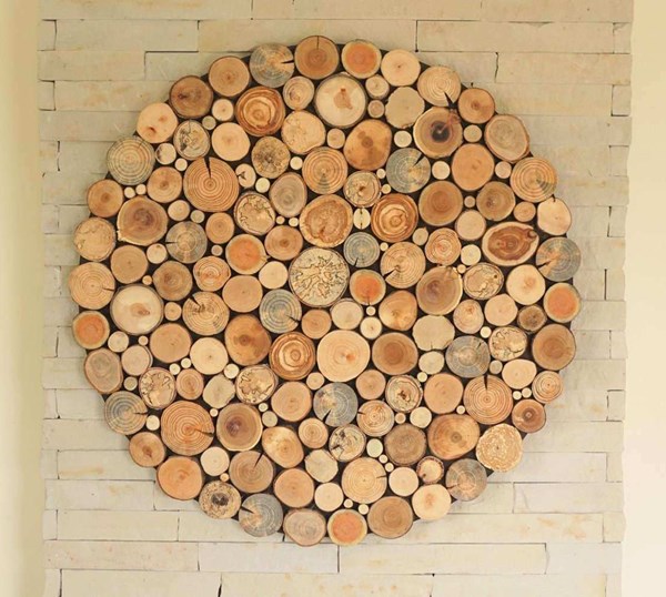 صورة Wood Slice Wall Art
